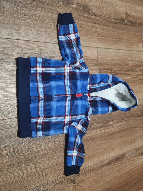 Carter's Baby Boy Jackets 6M - Hooded, Fleece, Button, Sleeves, Sleeveless - Picture 11 of 15